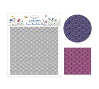 CHGCRAFT Fish Scales Polymer Clay Texture Sheets Silicone Texture Stamp Clay Mat Modeling Pattern Pad for Jewelry Clay Earrings Tools, 5.5x5.5 inch