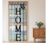 CHGCRAFT Home Door Curtain Butterfly Doorway Curtain Room Divider Curtains Folding Doors Curtains For Home Restaurant Door Decor, 78x39 Inch