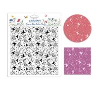 CHGCRAFT Hummingbird Polymer Clay Texture Sheets Leaves Silicone Texture Stamp Clay Texture Mat Modeling Pattern Pad Texture Sheets for Jewelry and Clay Earrings Tools, 5.5x5.5 inch