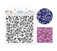 CHGCRAFT Twigs Scales Polymer Clay Texture Sheets Leaves Silicone Texture Stamp Clay Texture Mat Modeling Pattern Pad Texture Sheets for Jewelry and Clay Earrings Tools, 5.5x5.5 inch