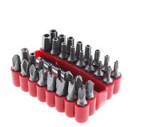 ChgImposs 33 Piece Screwdriver Bit Set, Security Screwdriver Tool Kit with Hex and Torx Special Batch Charging Drill Shaped