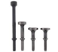 ChgImposs 4pcs Hard 45# Steel Solid Air Hammer Impact Head Support Pneumatic Tool for Knocking/Rusting Removal