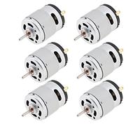 ChgImposs RS360 DC Motor 6-12V 12000-24000RPM High Speed Carbon Brush Micro Motor with Shield Ring for DIY Toys Hair Dryer Electric Fans Appliances
