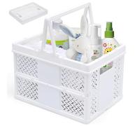 CHGShine Baby Shower Caddy - Portable Collapsible Basket, Organizer for Baby Shower, Dorm, Bathroom, picnic basket with Handles