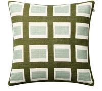 Chhatwal & Jonsson - Hira Cushion Cover 50x50 cm, Aqua / Cactus Green - Aqua