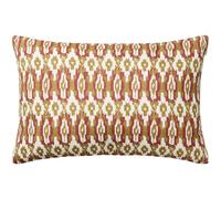Chhatwal & Jonsson - Ikat Delhi Cushion Outdoor 40x60 cm, Beige / Mineral Red - Beige
