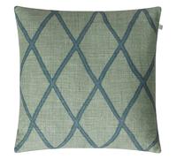 Chhatwal & Jonsson - Ikat Orissa Cushion Cover 50x50 cm, Aqua/Heaven Blue - Aqua