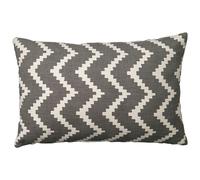 Chhatwal & Jonsson - Ikat Sema Cushion 40x60 cm Outdoor, Grey / Off-white - Grey