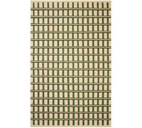 Chhatwal & Jonsson Mysore wool rug Off white-green-dark green, 180x270 cm