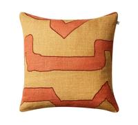 Chhatwal & Jonsson Sikkim pillowcase 50x50 cm Apricot orange-khaki
