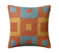 Chhatwal & Jonsson Vicky cushion cover 50x50 cm Apricot orange-heaven blue-khaki