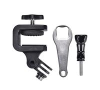 CHHELIHL Action Camera Mount for, Universal Clip Adapter for Yi, 180-Degree Rotatable with Rubber Pad, Fits 8-15mm Thick Surfaces Skateboard Surfboard Desk