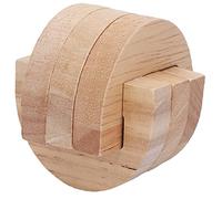 CHHELIHL Educational Puzzle Toy, Wooden Brain Teaser, for Intelligence Development, Mental Relaxation, Fingers Flexibility, Chinese Culture Learning, for All Ages