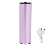 CHHELIHL Fast Heating Portable Hand Warmer, Large Capacity Rechargeable Battery, for All Brands, 45-60℃ Adjustable Temperature, Safe Stable Operation, Metal Matte Finish, with Stor (Purple)