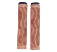CHHELIHL for Bike Handle Grips, Anti Slip Rubber, Ergonomic Replacement for Mountain Bike Bicycle, 2pcs Set, Non Slip Design, Comfortable Handlebar Grips (Dark Brown)