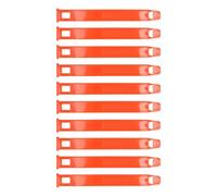 CHHELIHL for Cow Pedometer Leg Bands, for Farm, Plastic Lightweight Soft Cattle Pedometer, 10pcs Foot Band