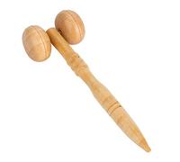CHHELIHL Wood Massager for Back Legs Abdomen Face, High Strength Good Toughness No Cracks No Rot, Easy to Clean, 5 Types for Elderly Women Mental Workers (Facial Massager)