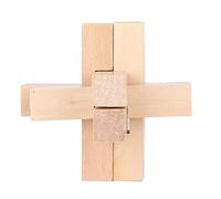 CHHELIHL Wooden Puzzle Game for Intelligence Development, Traditional Chinese Brain Teaser, Educational Toy for All Ages, Non- Safe Material, Mind Relaxation and Focus Improve