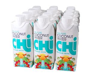 Chi 100% Pure Coconut Water (330ml x 12)