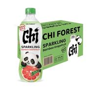 Chi Forest Grapefruit Sparkling Water Multipack, 0 Sugar 0 Calorie Fizzy Drinks with Real Fruit Juice, Refreshing Flavoured Carbonated Beverage, Healthy Water Alternative, 480ml x Pk of 15 Bottles