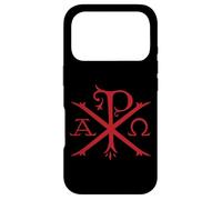 Chi Rho and Alpha Omega Early Christian Symbol Case for iPhone 17 Pro