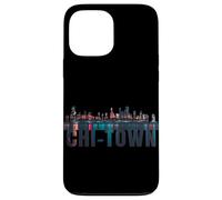 Chi-Town Night Lights Windy City Southside Chicago Towers Case for iPhone 13 Pro Max