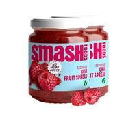 Chia Smash Raspberry Jam | Low-Calorie, No Sugar Added Keto Jam with Upcycled Fruit & Chia Seeds | Vegan, Paleo Superfood Fruit Spread (2 Jars)