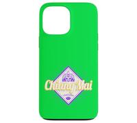 Chiang Mai city in Thailand Retro elephant vintage souvenir Case for iPhone 13 Pro Max