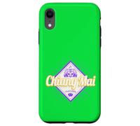 Chiang Mai city in Thailand Retro elephant vintage souvenir Case for iPhone XR