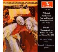 Chiang(Vla):Hodgkinso - Roslavets/Shostakovich: Sonatas for Violin and Piano
