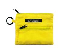ChiaoGoo Accessory Pocket Pouch, Yellow, 12 x 9.5 cm, Nylon, 1 Piece