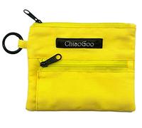 ChiaoGoo Accessory Pouch Yellow Nylon 12 x 9.5cm (4.75 x 3.75in)