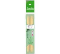 ChiaoGoo Double-Point. Needle Bamboo 20cm 8.00mm NTRL - 1pc