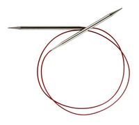 ChiaoGoo Circular Knitting Needle, Other, Silver, Red, 1.27 x 7.62 x 22.86 cm