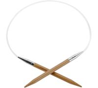 ChiaoGoo Circular Needle Bamboo 40cm 8.00mm Patina - 1pc