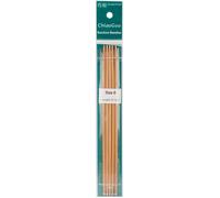 ChiaoGoo Double Point Dark Patina Knitting Needles 8" 5/Pkg-Size 6/4mm - 1037-6