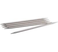 ChiaoGoo Double Point Stainless Steel Knitting Needles 6-inch 5/Pkg-Size 9/5.5mm, Other, Multicoloured, 0.2 x 4.9 x 20.85 cm