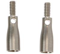 ChiaoGoo Interchan. Adapter L tip to S Cable - 1x2pcs