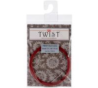 ChiaoGoo Interchangeable Twist Cables Small Knitting Needle Set, stainless steel, Length-30"-(75cm), Length-30"-(75Cm)