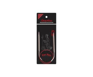 ChiaoGoo Knit RED Circular Knitting Needle 40 cm 2.75 mm Stainless Steel for Small Projects 1 piece
