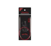 ChiaoGoo Knit RED Circular Knitting Needle, Stainless Steel, 2.5mm 80cm