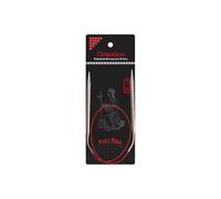 ChiaoGoo Knit RED Circular Needle 60cm 3.25mm - 1pc