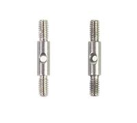ChiaoGoo Mini Cable Connectors for Interchangeable Circular Knitting Needles Silver 2 piece CG2501-M