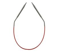 ChiaoGoo Red Circular 12 inch (30cm) Stainless Steel Knitting Needle Size US 5 (3.75mm) 6012-5