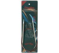 ChiaoGoo Red Circular Knitting Needles 24"-Size 3/3.25mm - 6024-3