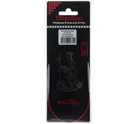 ChiaoGoo Red Circular Knitting Needles 9"-Size 3/3.25mm - 6009-3