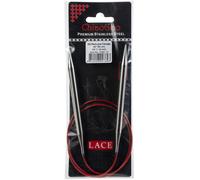 ChiaoGoo Red Lace Stainless Circular Knitting Needles 32"-Size 11/8mm - 7032-11