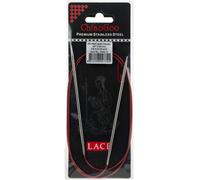 ChiaoGoo Red Lace Stainless Circular Knitting Needles 40"-Size 3/3.25mm - 7040-3