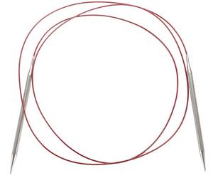 ChiaoGoo Red Lace Stainless Steel Circular Knitting Needles 60-inch-Size 9/5.5mm, Other, Multicoloured, 1.27 x 7.62 x 22.86 cm