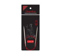 ChiaoGoo Red Lace Steel Fixed Circular Knitting Needles Metal 40-150cm All Sizes